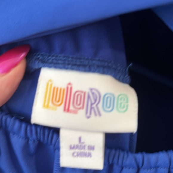 Cornflower blue scuba dress with built in padding- Medium “Navy” style - Picture 3 of 3